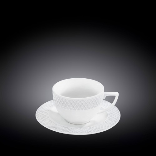 Чашка чайная и блюдце 240мл WL-880105-JV/AB Wilmax