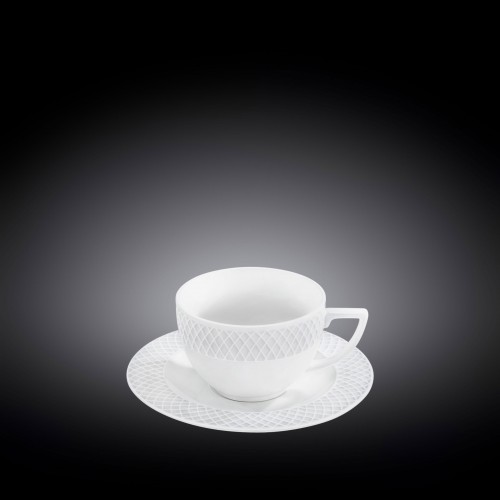 Чашка для капучино и блюдце 170мл WL-880106-JV/AB Wilmax