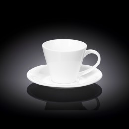 Чашка чайная и блюдце 180мл WL-993004/AB