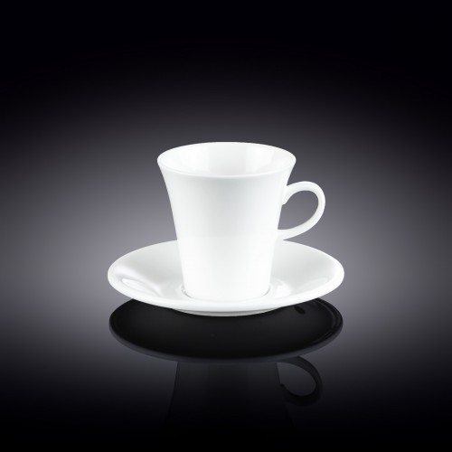 Чашка кофейная и блюдце 160мл WL-993005/AB Wilmax