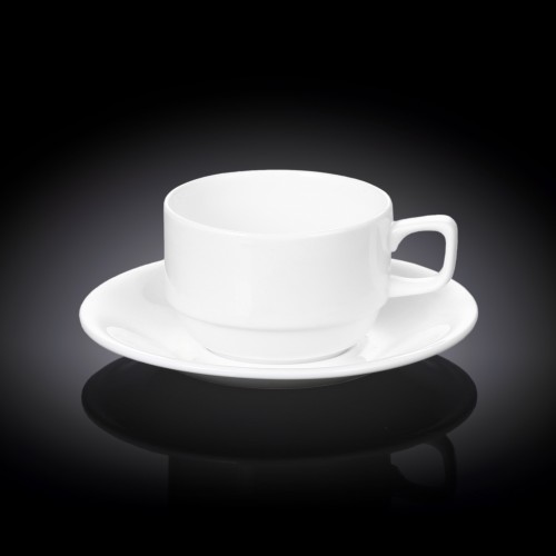 Набор из 6-ти чайных чашек с блюдцами 220мл WL-993008/6C Wilmax