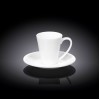 Чашка кофейная и блюдце 110мл WL-993054/AB Wilmax