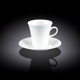 Чашка чайная и блюдце 210мл WL-993109/AB