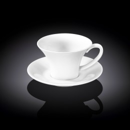 Чашка чайная и блюдце 180мл WL-993169/AB