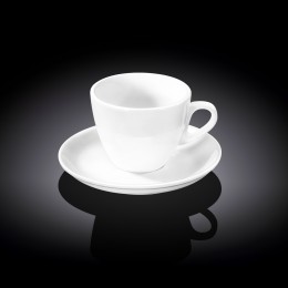 Чашка чайная и блюдце 190мл WL-993175/AB