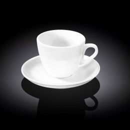 Чашка чайная и блюдце 300мл WL-993176/AB