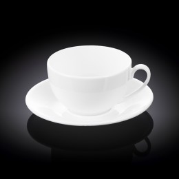 Чашка чайная и блюдце 400мл WL-993191/AB