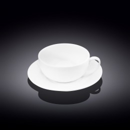 Чашка чайная и блюдце 180 мл WL-993232/AB