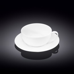 Чашка чайная и блюдце 250мл WL-993233/AB