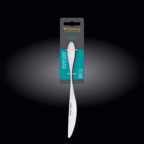 Нож столовый 24см на блистере WL-999401/1B Wilmax